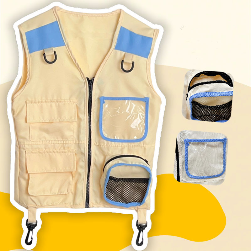 Outdoor Adventure Boys - Çocuk Explorer yelek oyna Pretend Cosplay