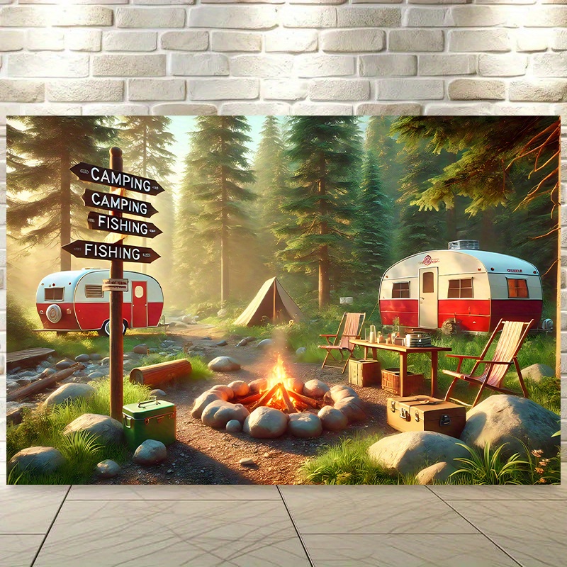 Outdoor Adventure Rv - Kamp karavanı römork goblen açık hava