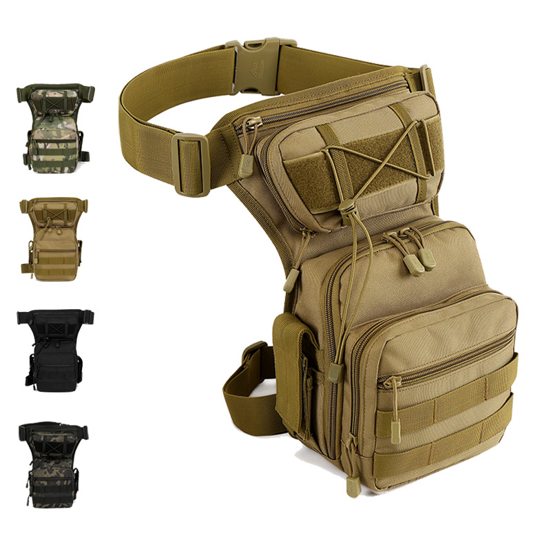 Outdoor Adventure With No Backpack - Dağcılık sırt çantası, bacak çantası, taktik