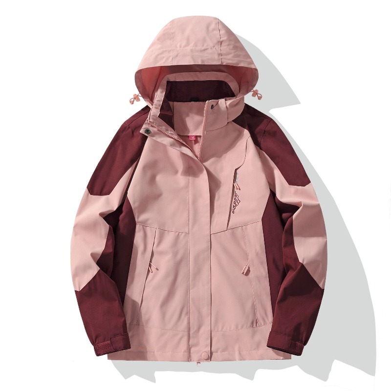 Outdoor Adventure Windbreaker - Kadın Kapşonlu Ceketler Su Geçirmez Ceket