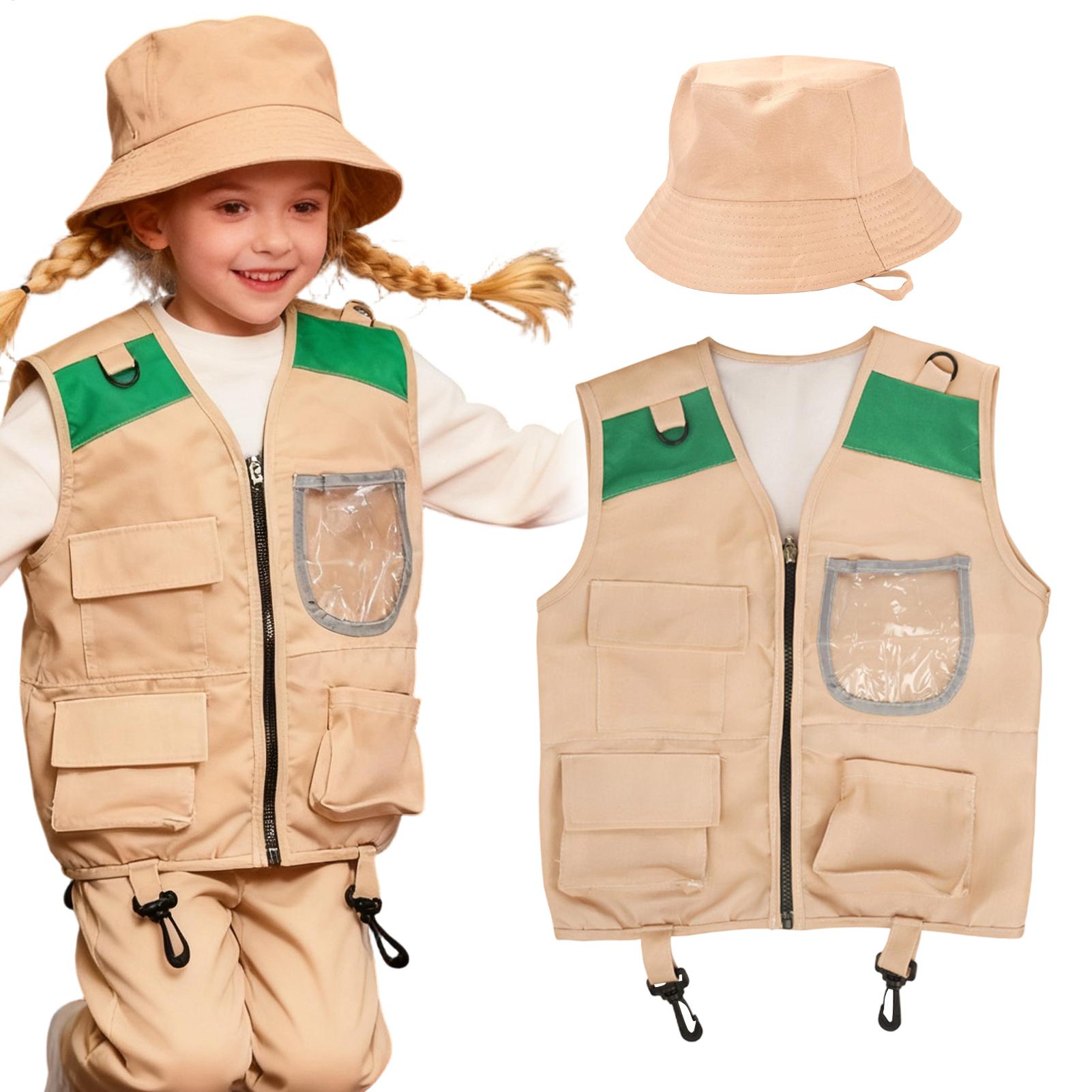 Outdoor Adventure Boys - Safari Explorer Kostümü Çocuklar İçin Rol