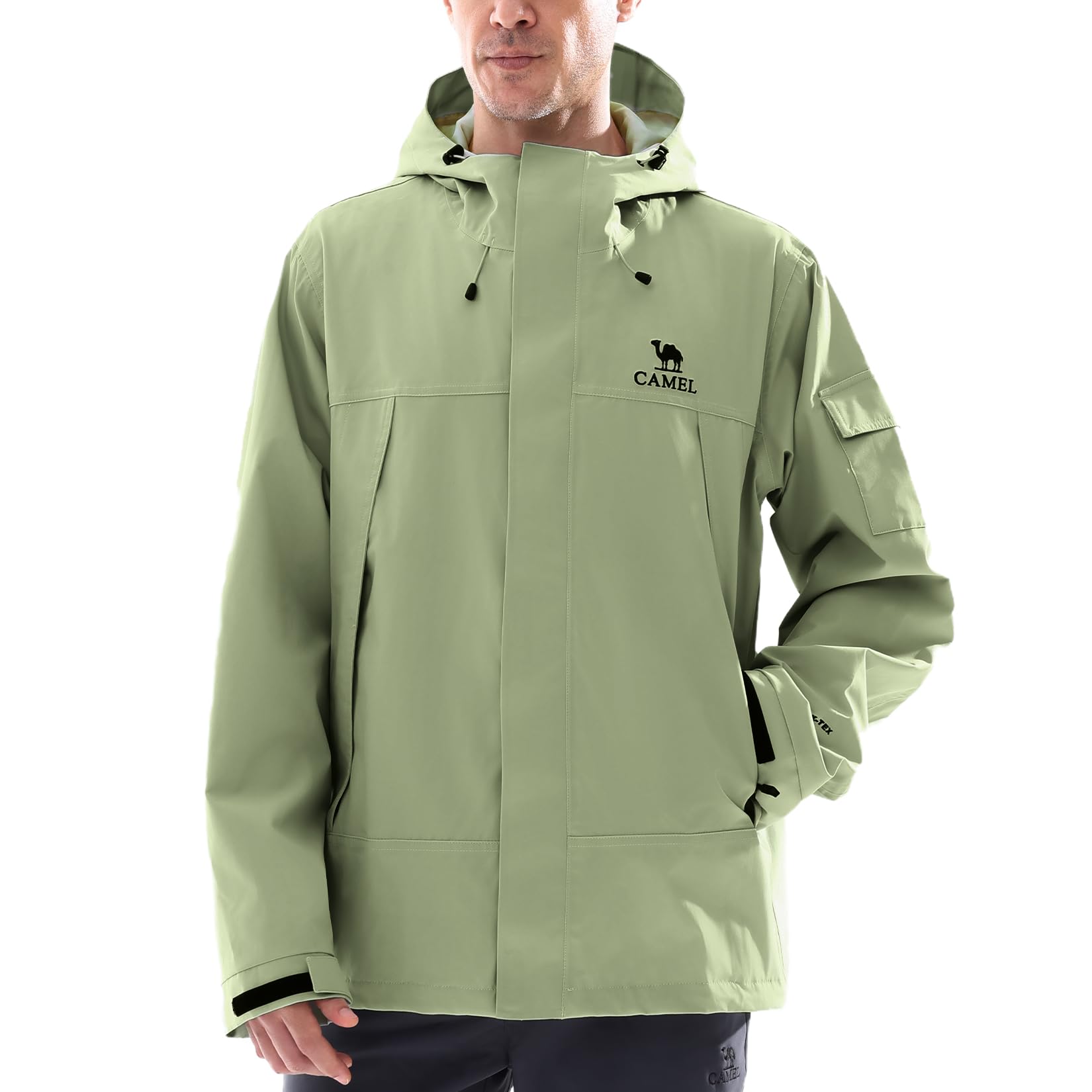 Outdoor Adventure Windbreaker - GOLDEN CAMEL Erkek Yağmur Ceketleri Açık