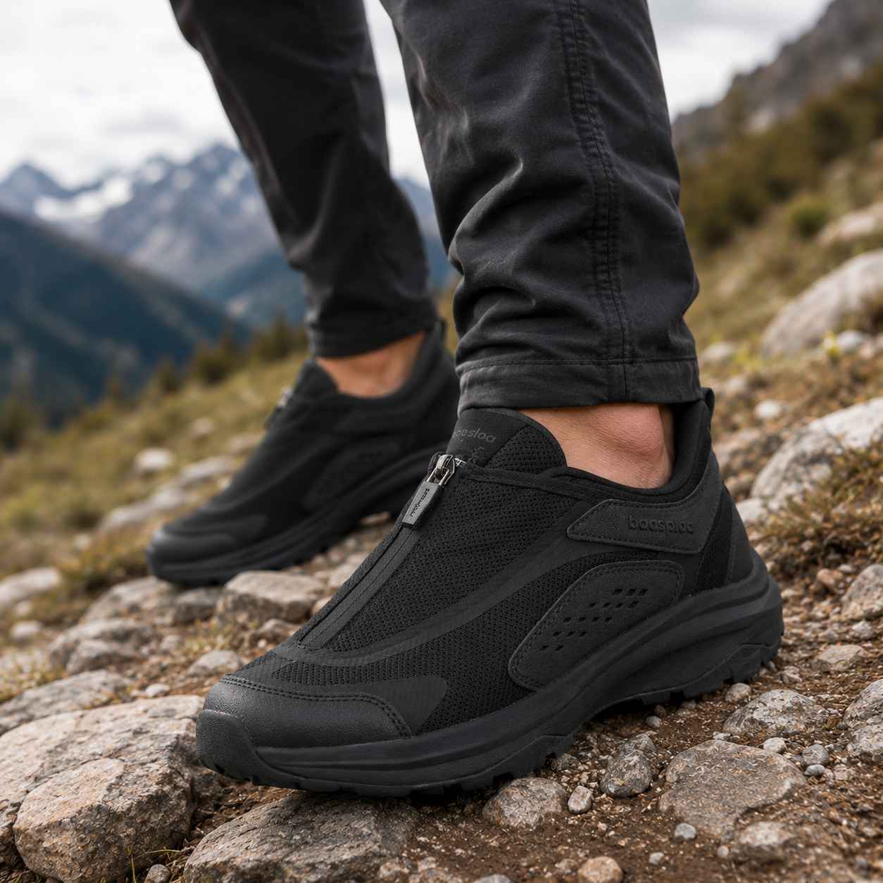 Outdoor Adventure Walks - Baasploa erkek Trail Adventure Trainers Yan