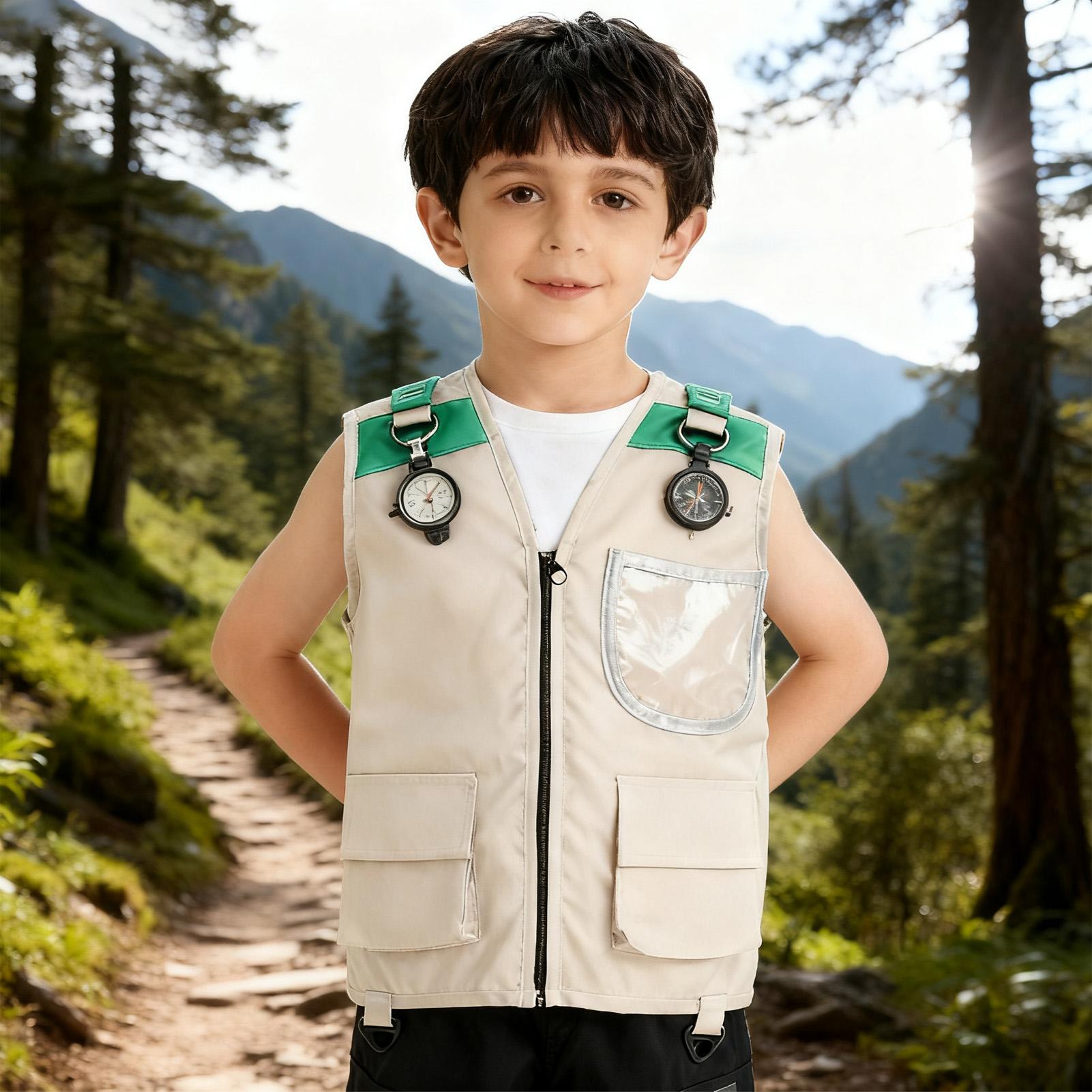 Çocuklar için Kaşif Yeleği Kos - Outdoor Adventure Boys incelemesi ve fiyatı