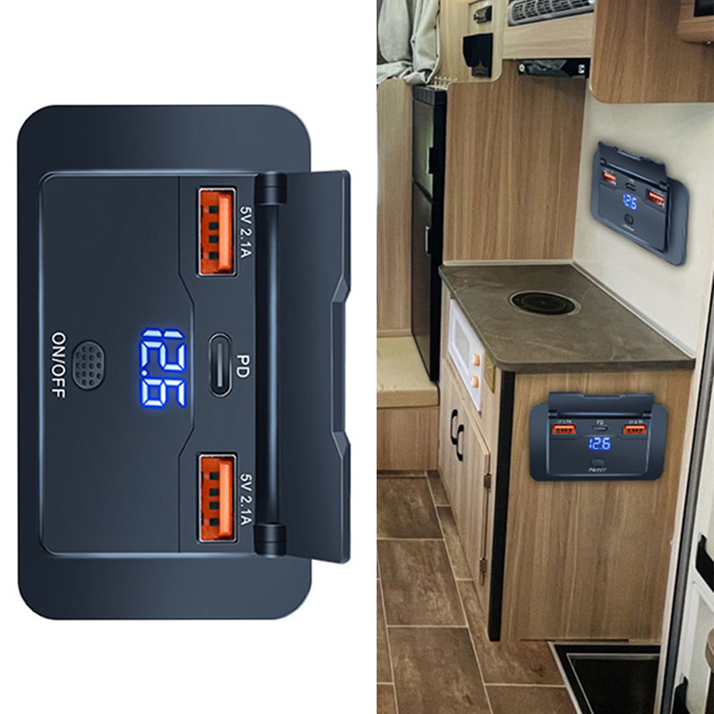 Kamyon Güç Çıkışı RV Soket Şar - Outdoor Adventure Rv incelemesi ve fiyatı
