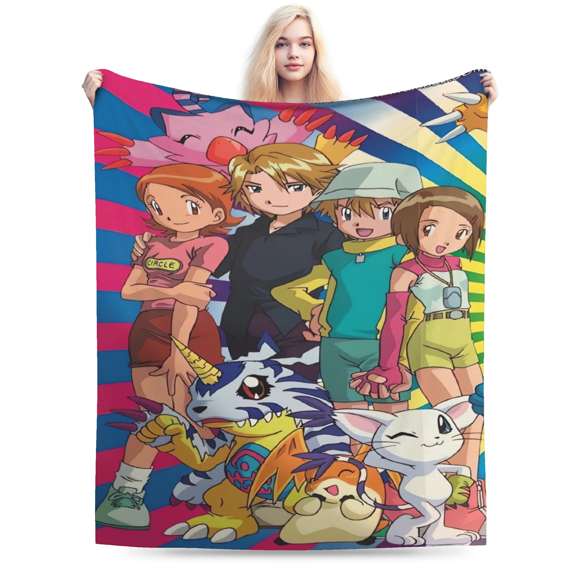 Digimon Adventure Battaniyeler - Outdoor Adventure Boys incelemesi ve fiyatı