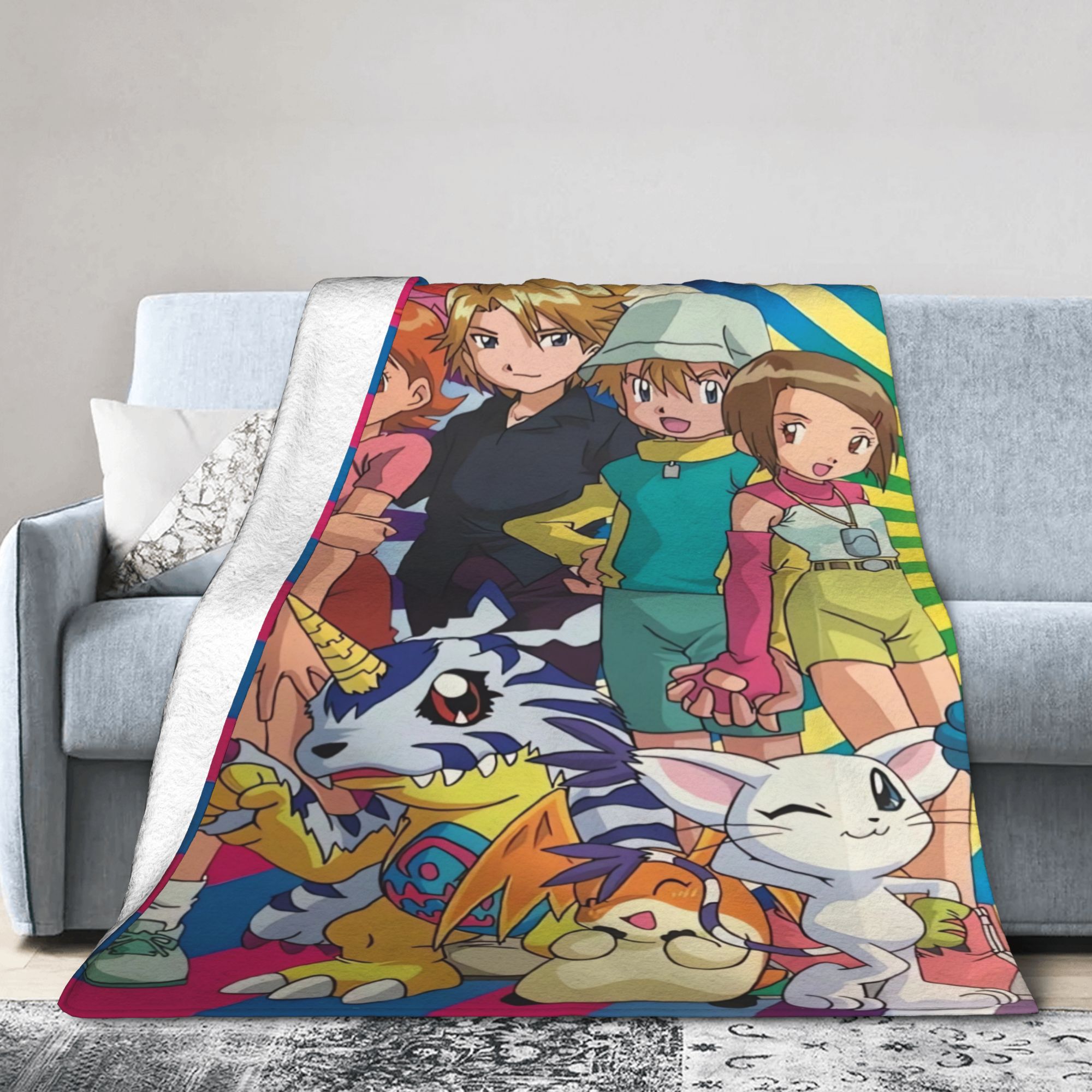 Digimon Adventure Battaniyeler - Outdoor Adventure Boys incelemesi ve fiyatı