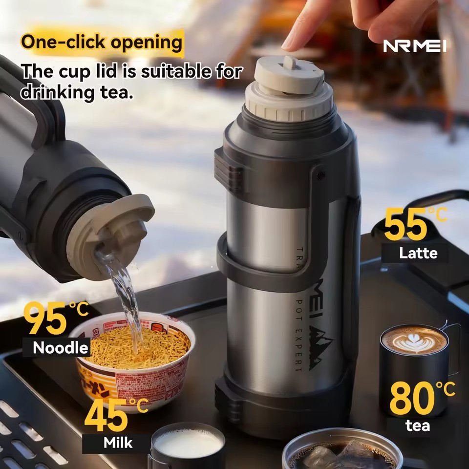 4000ML 316 Paslanmaz Çelik Su  - Outdoor Adventure Hours incelemesi ve fiyatı
