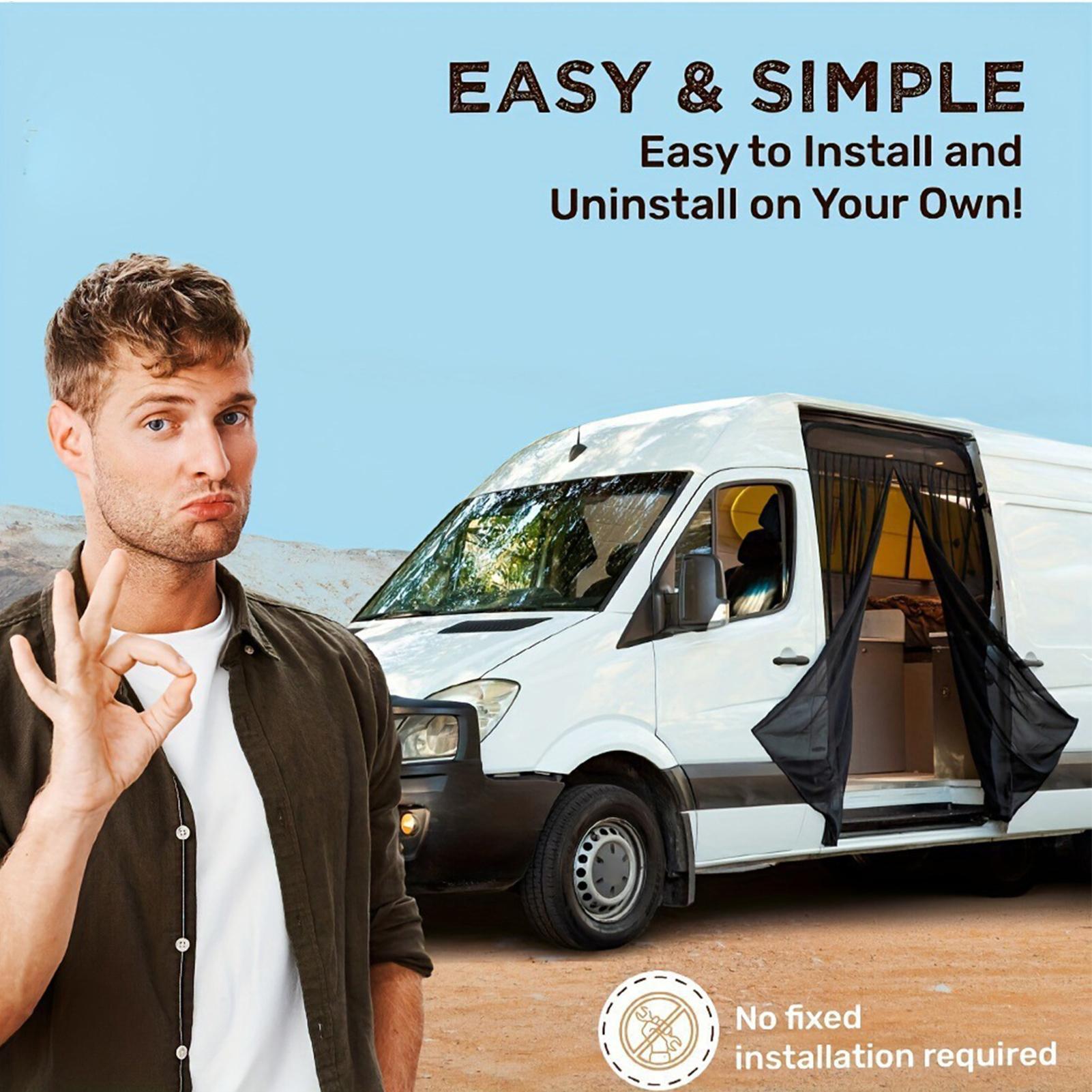 Mıknatıslı Kapı Sinekliği, Van - Outdoor Adventure Rv incelemesi ve fiyatı