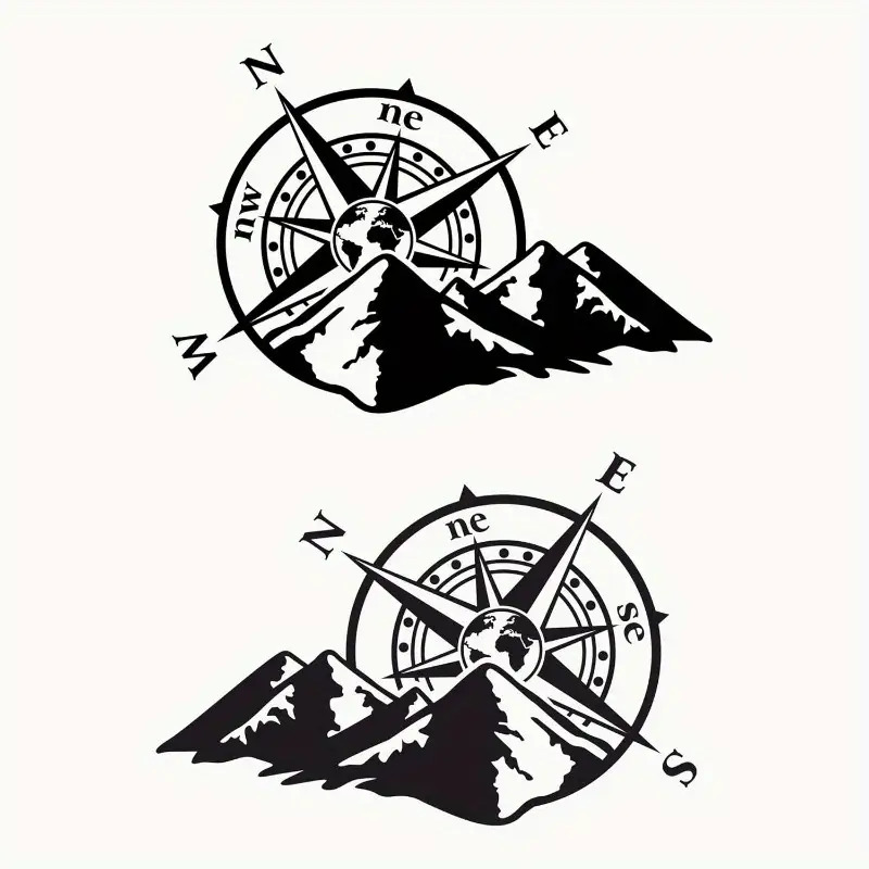 2 Adet Dağ Pusulası Vinil Çıka - Outdoor Adventure Rv incelemesi ve fiyatı