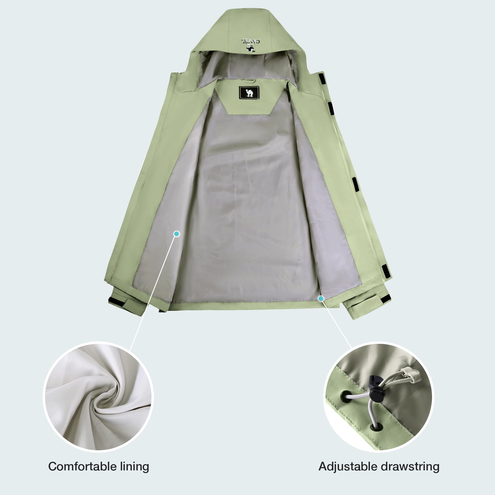 GOLDEN CAMEL Erkek Yağmur Ceke - Outdoor Adventure Windbreaker incelemesi ve fiyatı