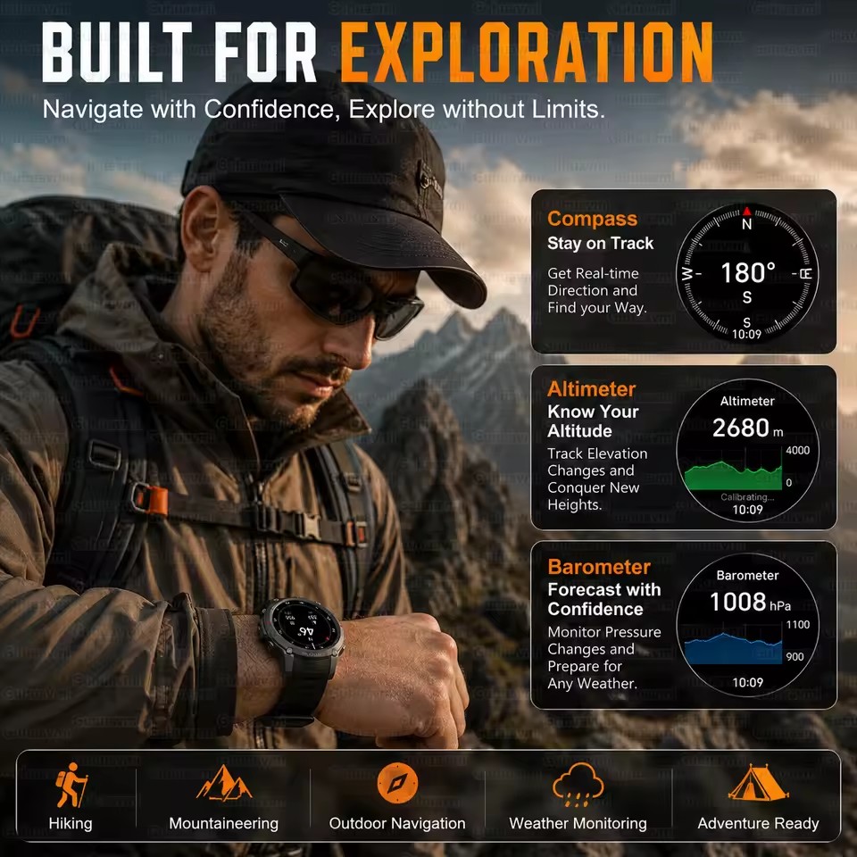 Yeni Dahili GPS Açık Hava Mace - Outdoor Adventure Hours incelemesi ve fiyatı